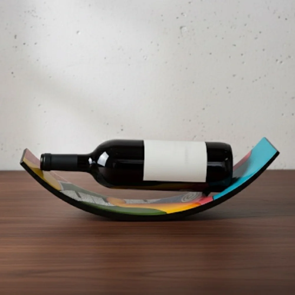 Cool Modern Art Wine Holder